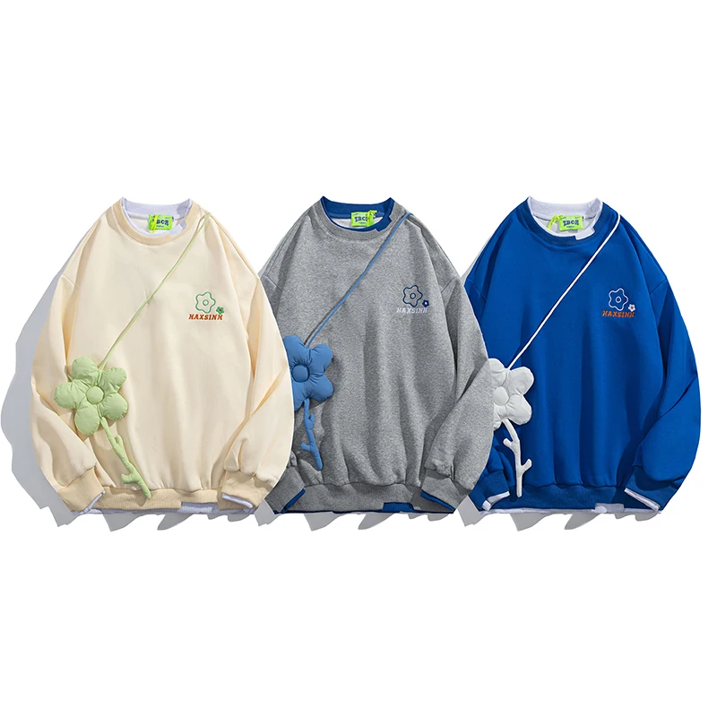 Ingredients 100 cotton 100 match men's and women's high quality round neck jumper fashionable cartoon top casual
Ingredients 100 cotton 100 match men's and women's high quality round neck jumper fashionable cartoon top casual