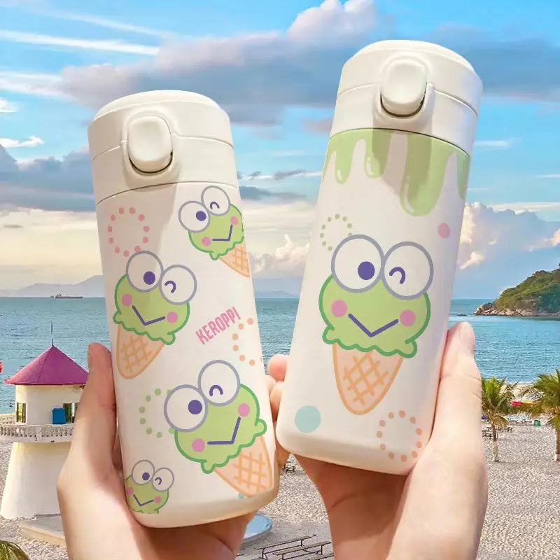 Sanrio Keroppi Cute Cartoon Water Cup Student Thermos Cup High Capacity Portable Stainless Steel Cup Animation Peripherals Gift
Sanrio Keroppi Cute Cartoon Water Cup Student Thermos Cup High Capacity Portable Stainless Steel Cup Animation Peripherals Gift