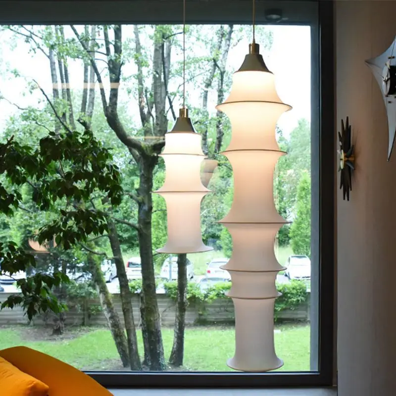 Falkland Suspension lamp Design White Japanese lamp Decorative silk pendant lamp Indoor Restaurant Home Loft long pendant light
Falkland Suspension lamp Design White Japanese lamp Decorative silk pendant lamp Indoor Restaurant Home Loft long pendant light