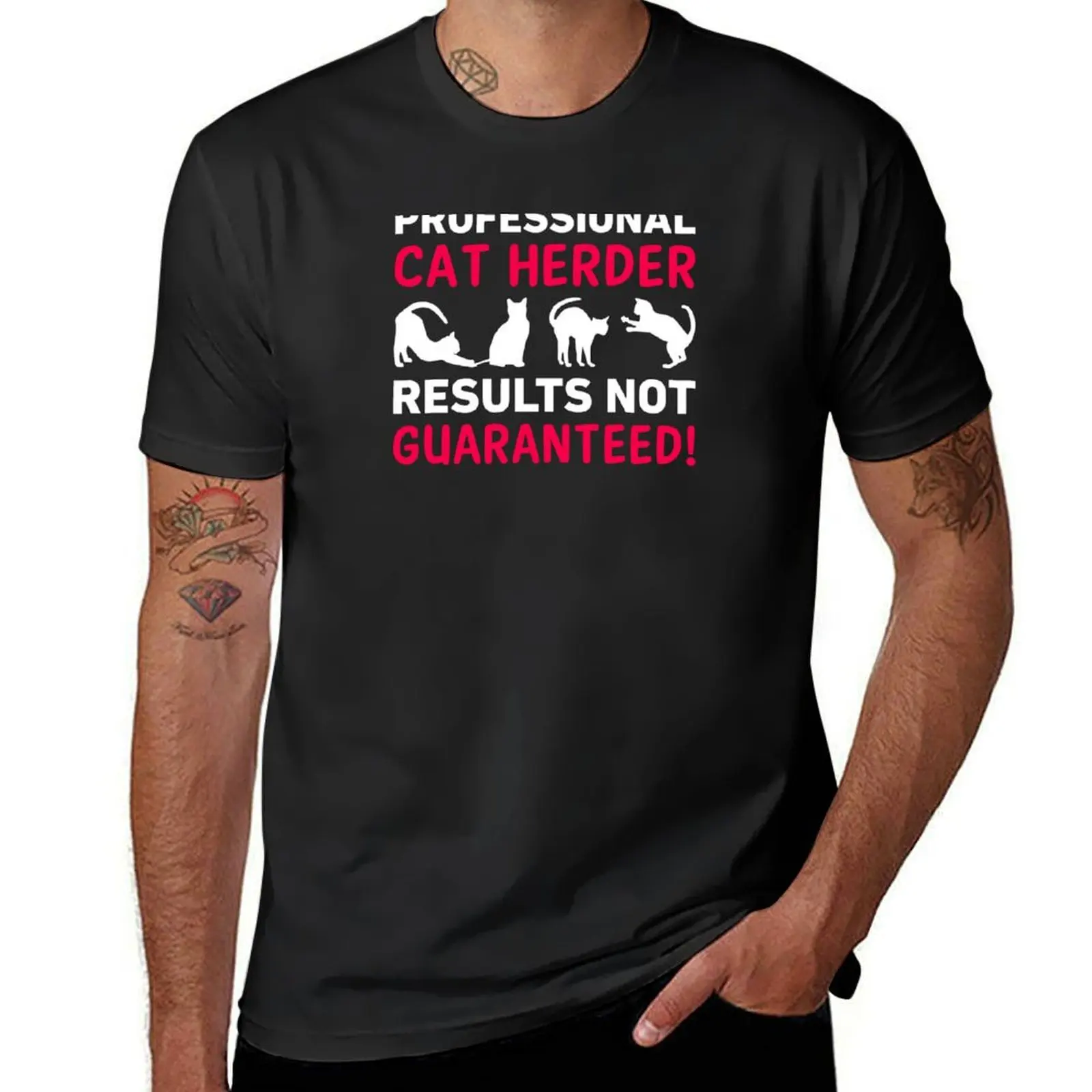 Professional Cat Herder Results Not Guaranteed T-Shirt plus sizes quick-drying Short sleeve tee kawaii clothes t shirt men
Professional Cat Herder Results Not Guaranteed T-Shirt plus sizes quick-drying Short sleeve tee kawaii clothes t shirt men