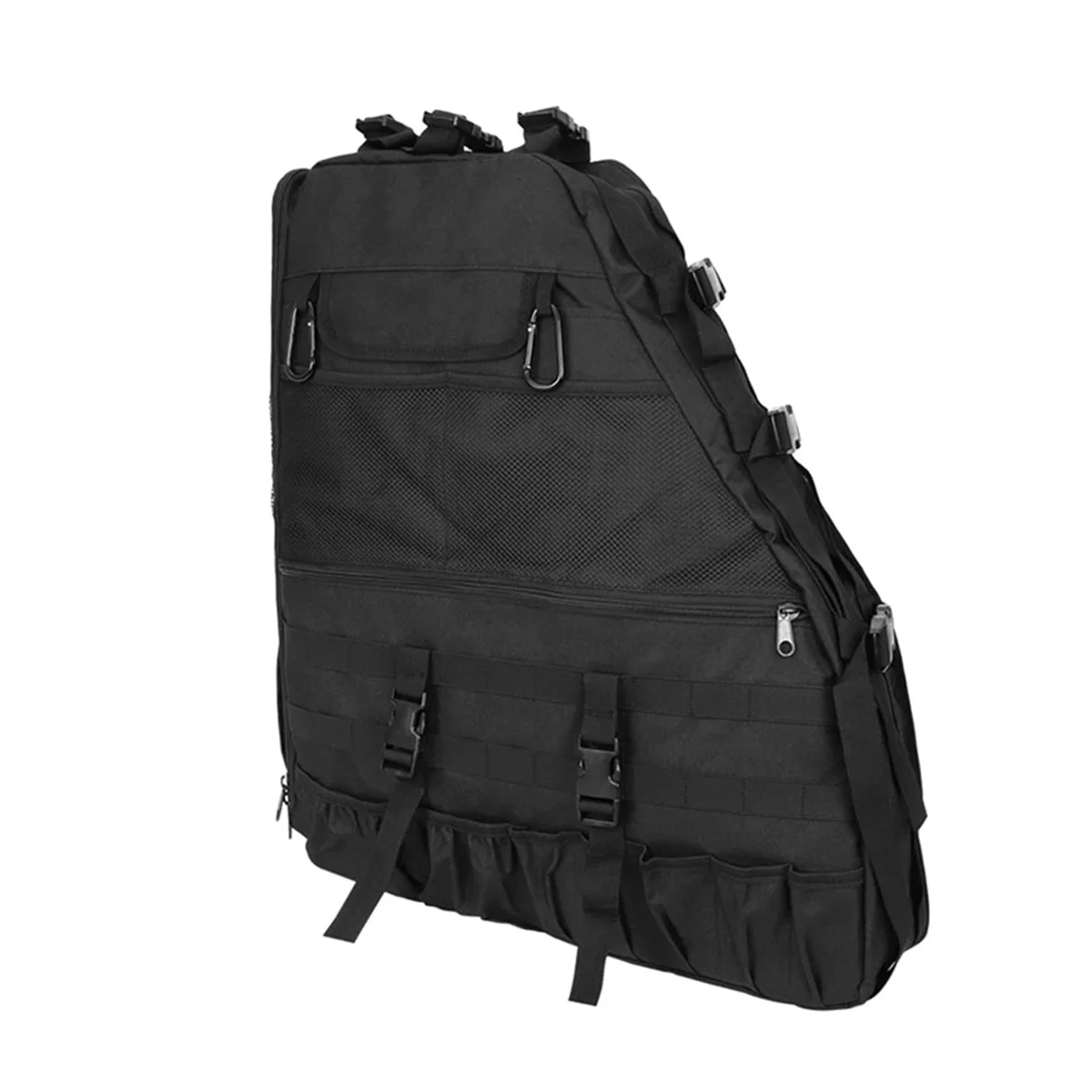 

Правая сумка для хранения в рулоне, клетка, органайзеры с несколькими карманами, сумка для груза, сумка для инструмента для Jeep Wrangler JK, 4 двери, 1997-2019 JL JKU