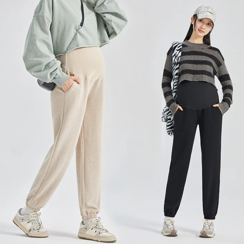 Winter Casual Maternity Pants Belly Sports Trousers Clothes for Pregnant Women Wide Leg Loose Straight Pregnancy
Winter Casual Maternity Pants Belly Sports Trousers Clothes for Pregnant Women Wide Leg Loose Straight Pregnancy