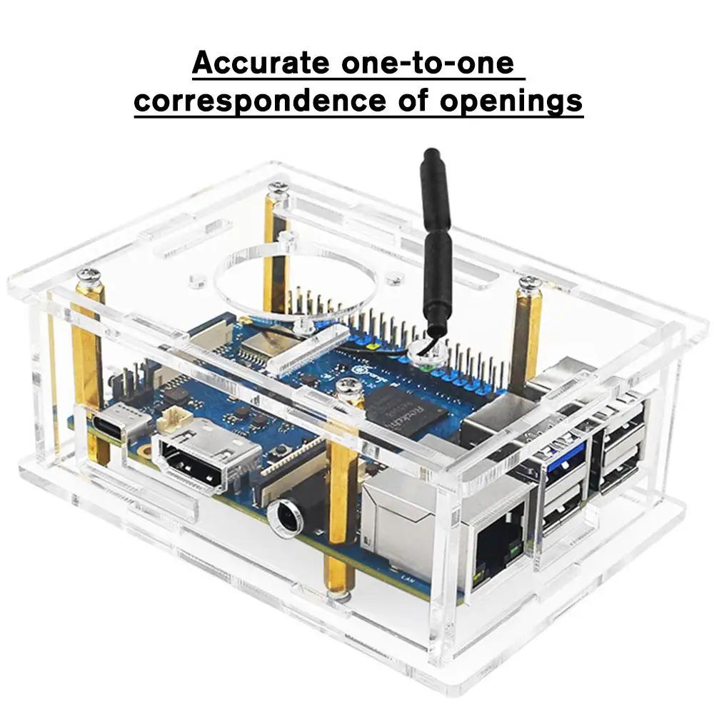 For Orange Pi 3B Acrylic Case Transparent Shell Active Passive Cooler Optional Cooling Fan Aluminum Heatsink For Orange Pi Q8N9
For Orange Pi 3B Acrylic Case Transparent Shell Active Passive Cooler Optional Cooling Fan Aluminum Heatsink For Orange Pi Q8N9