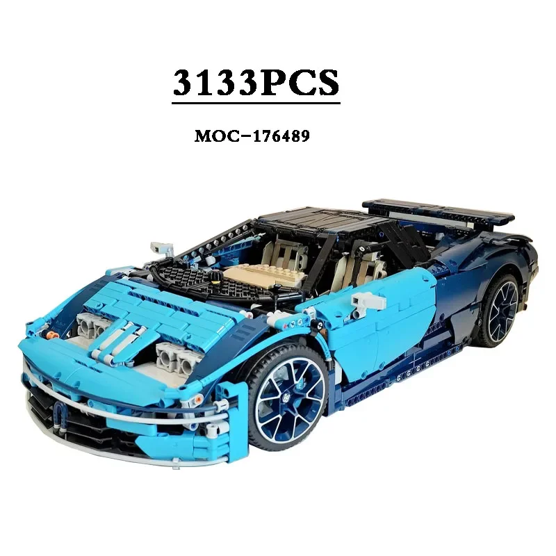 New MOC-176489 42083 Type B Racing Truck Supercar Static 3133 Pieces Boy Assembly Blocks Kids Toys DIY Birthday Gift
New MOC-176489 42083 Type B Racing Truck Supercar Static 3133 Pieces Boy Assembly Blocks Kids Toys DIY Birthday Gift