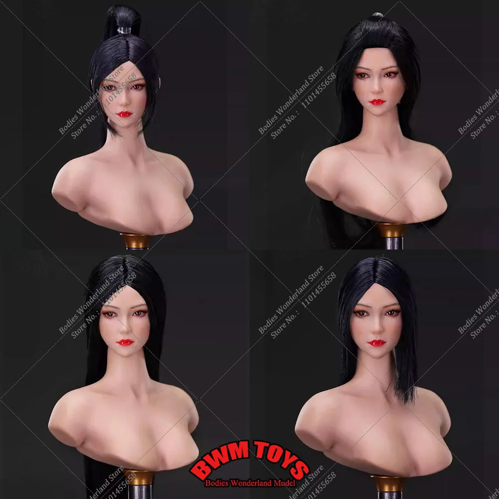 In Stock Original YMTOYS YMT086 Pale Skin 1/6 Asian Beauty Female Mu Head Sculpt Carving Model Fit 12'' Soldier Action Figure
In Stock Original YMTOYS YMT086 Pale Skin 1/6 Asian Beauty Female Mu Head Sculpt Carving Model Fit 12'' Soldier Action Figure