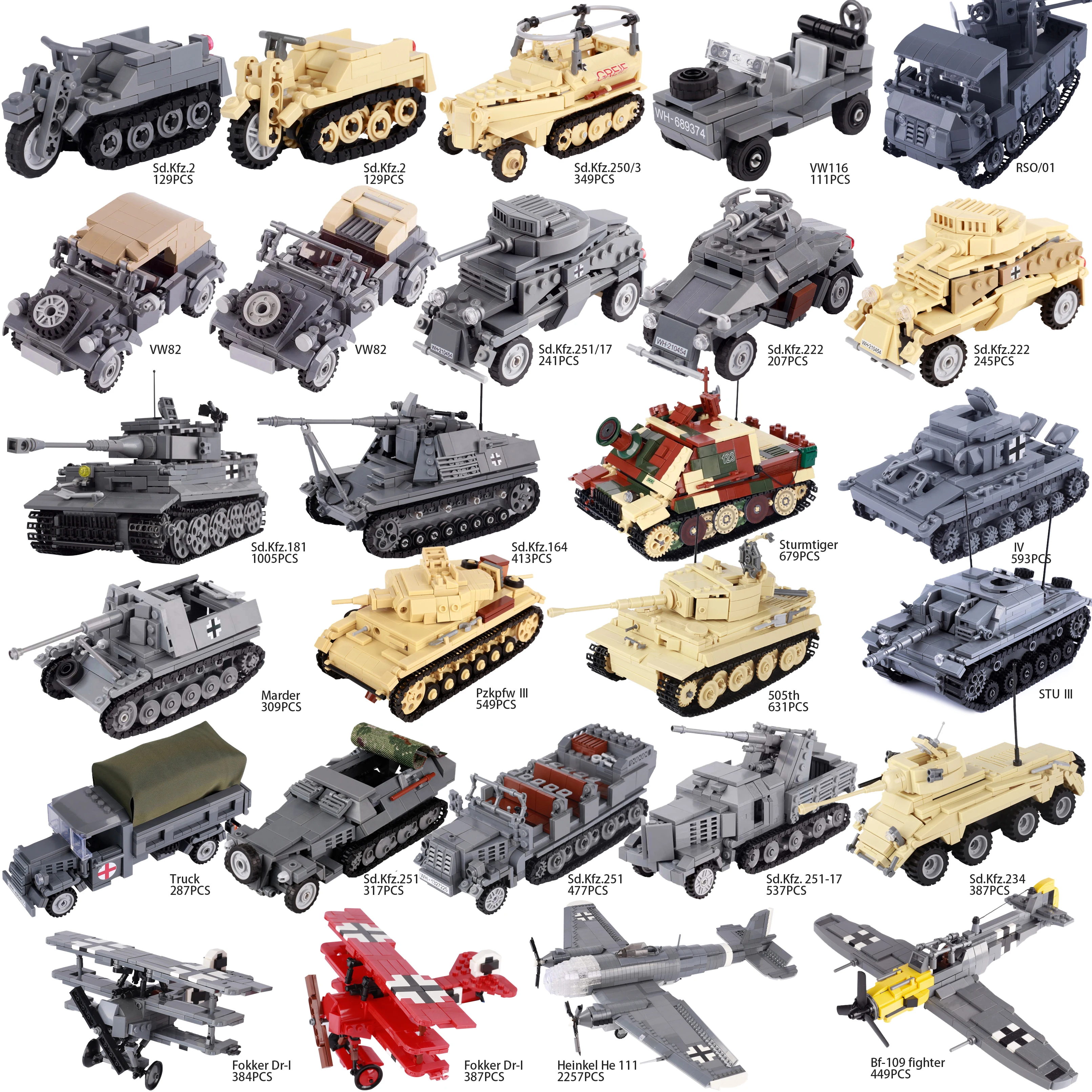 Military Main Battle Tank Building Blocks WW2 Soviet Vehicle German Armored Car Army Soldiers Figures Fighter Bricks Toys Gift
Military Main Battle Tank Building Blocks WW2 Soviet Vehicle German Armored Car Army Soldiers Figures Fighter Bricks Toys Gift