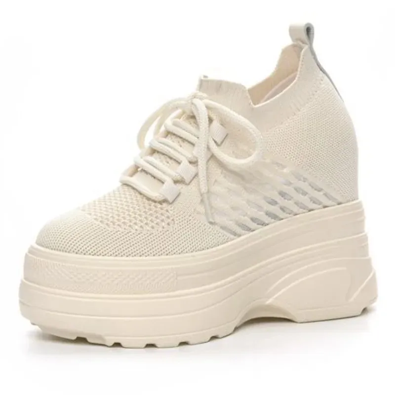11cm Air Mesh Sock Knitted Platform Wedge Comfy Women Sandals Slides Summer Flats Hollow Chunky Sneaker Breathable Shoes New
11cm Air Mesh Sock Knitted Platform Wedge Comfy Women Sandals Slides Summer Flats Hollow Chunky Sneaker Breathable Shoes New