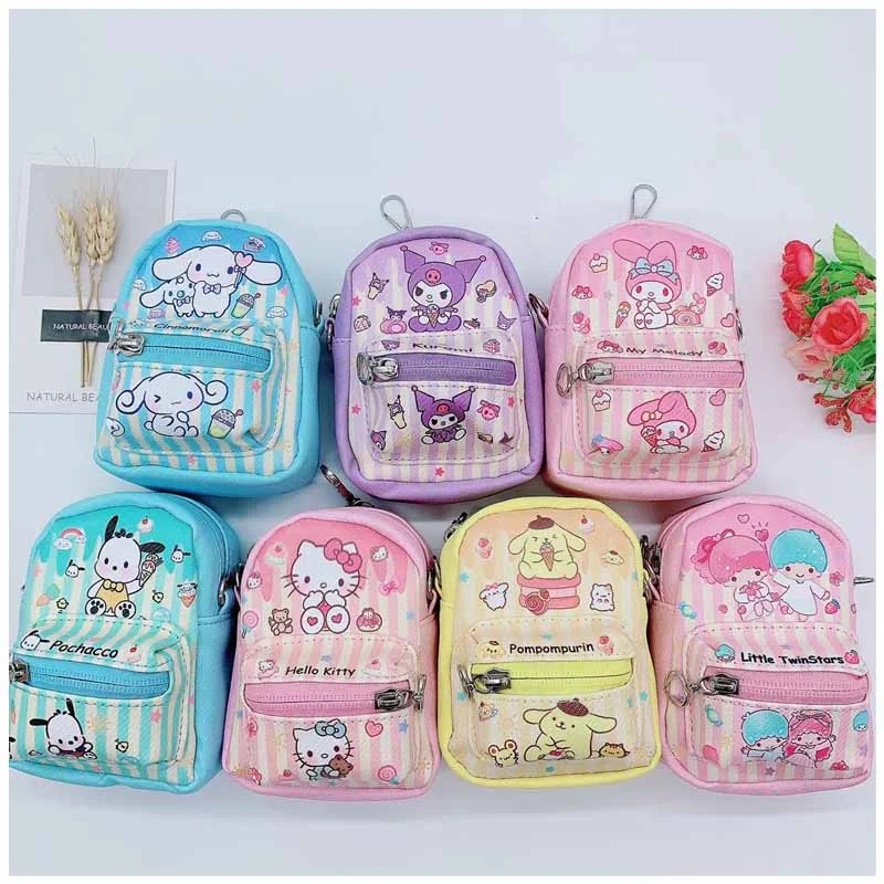 Аниме Kawaii Sanrios Cinnamoroll My Melody Kuromi HelloKittys почтовый PU мини кошелек для монет сумка-мессенджер детский подарок
Аниме Kawaii Sanrios Cinnamoroll My Melody Kuromi HelloKittys почтовый PU мини кошелек для монет сумка-мессенджер детский подарок