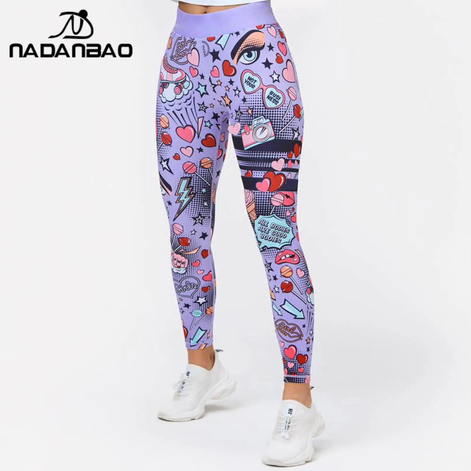 NADANBAO Heart Print Leggings Women's Summer High Waist Trousers Push Up Elastic Fitness Pants Mid-Calf Casual Streetwear Bottom
NADANBAO Heart Print Leggings Women's Summer High Waist Trousers Push Up Elastic Fitness Pants Mid-Calf Casual Streetwear Bottom