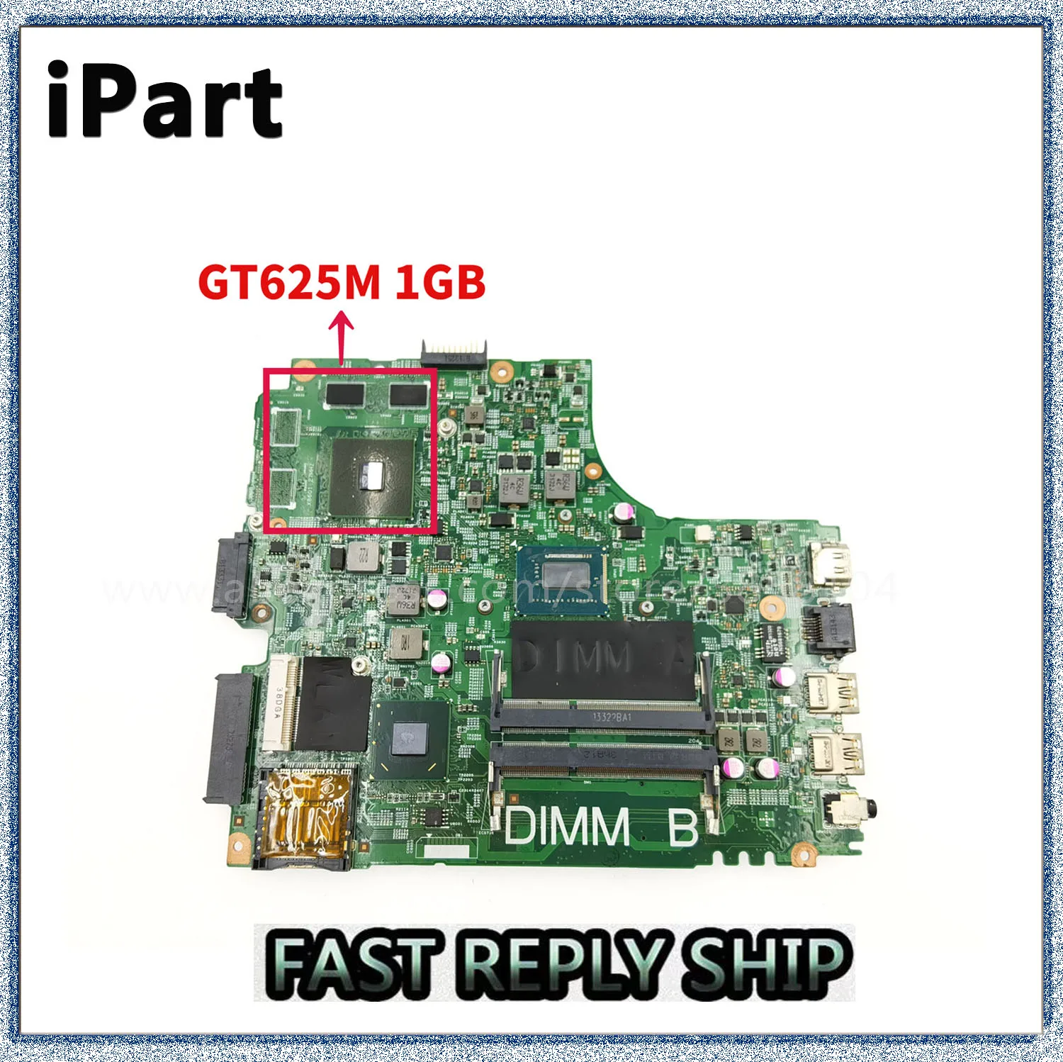 For Dell 2421 3421 5421 Motherboard I3-2375M CPU GT625M 1GB GPU DNE40-CR 12204-1 CN-0THCP7 0THCP7 THCP7
For Dell 2421 3421 5421 Motherboard I3-2375M CPU GT625M 1GB GPU DNE40-CR 12204-1 CN-0THCP7 0THCP7 THCP7