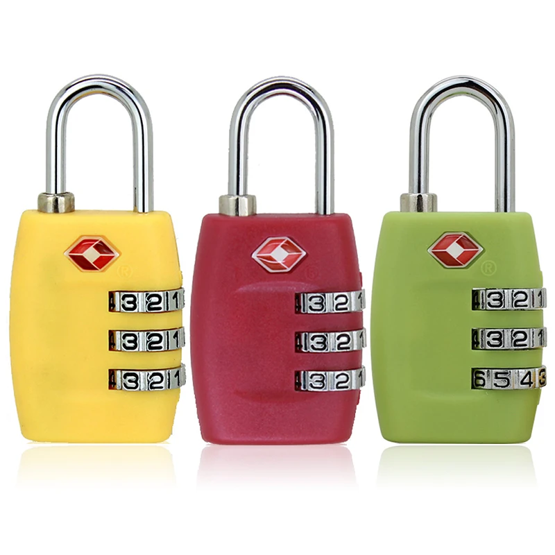 

Locks Smart 3 Position Resettable Combination Lock For Travel Luggage Suitcase Anti-theft Code Padlock Customs Password Lock