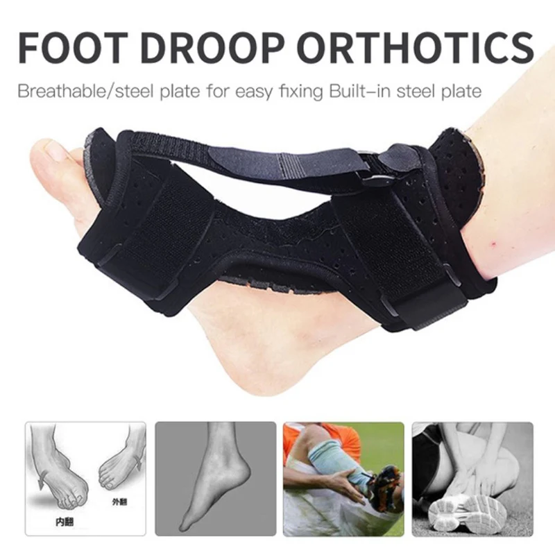 Adjustable Plantar Fascia Recovery Splint Foot Drop Orthosis Stabilizer Brace Pain Relief Ankle Sprain Care Fixed Foot Support
Adjustable Plantar Fascia Recovery Splint Foot Drop Orthosis Stabilizer Brace Pain Relief Ankle Sprain Care Fixed Foot Support