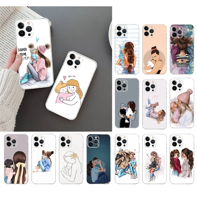 Super Mom Mother Daughter Son Phone Case For iphone 15 14 Pro Max 13 12 11 Pro Max XSMax XR 12 13 mini 14 Plus Shell
Super Mom Mother Daughter Son Phone Case For iphone 15 14 Pro Max 13 12 11 Pro Max XSMax XR 12 13 mini 14 Plus Shell
