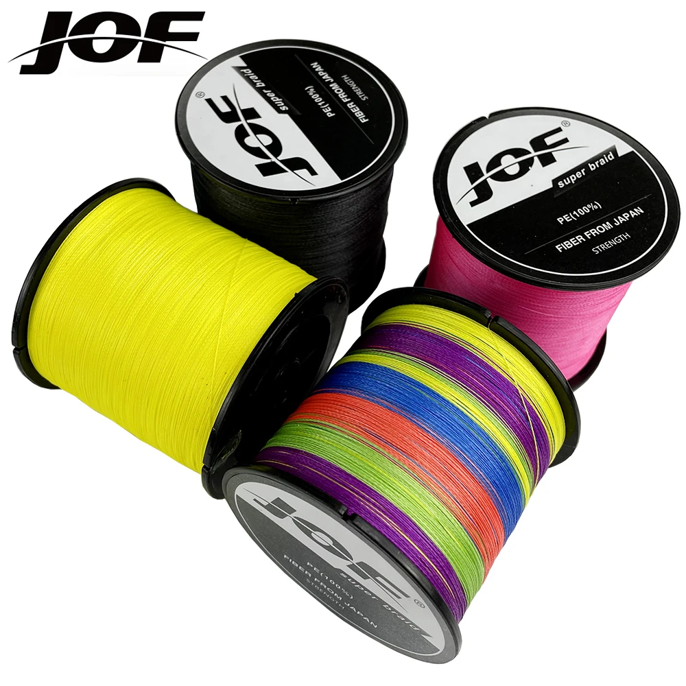 JOF 500M 8Strands Super Strong PE Braided Fishing Line Multifilament Thread Weaves 18LBS-96LBS
JOF 500M 8Strands Super Strong PE Braided Fishing Line Multifilament Thread Weaves 18LBS-96LBS