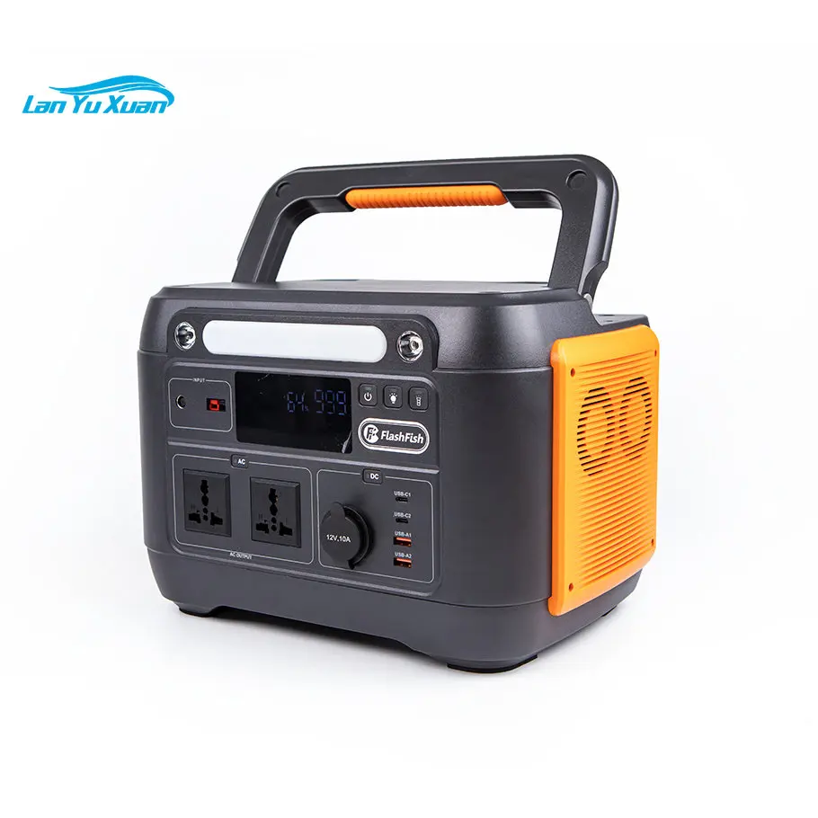 

1007Wh 1000W 110V 220V Outdoor Portable Energy Storage Power Supply Station All In One Home Solar Generator With Solar Panel