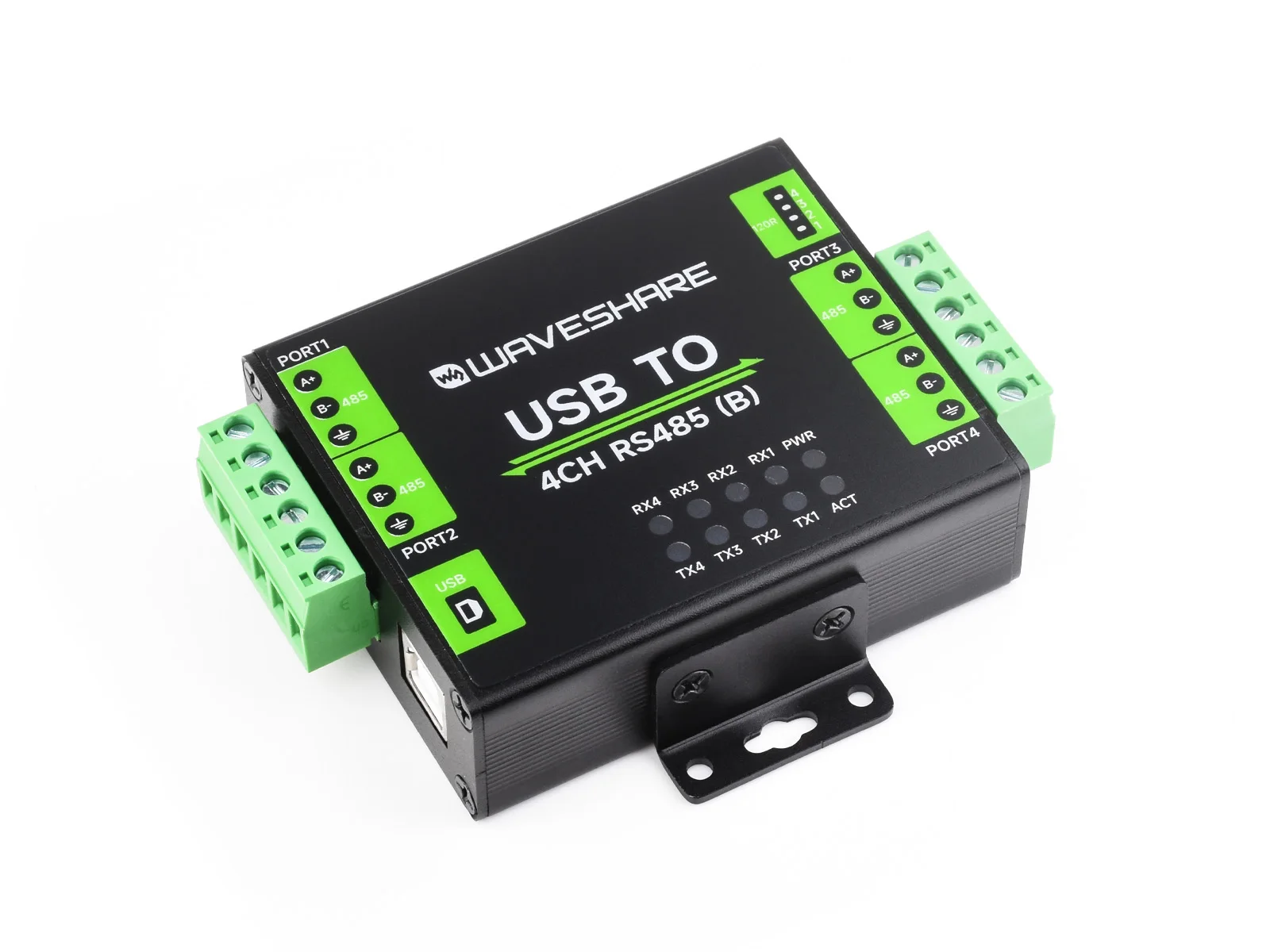 Промышленный изолированный преобразователь USB в 4-канальный RS485 (B), чип CH344L, стабильная передача, можно использовать несколько устройств
Промышленный изолированный преобразователь USB в 4-канальный RS485 (B), чип CH344L, стабильная передача, можно использовать несколько устройств