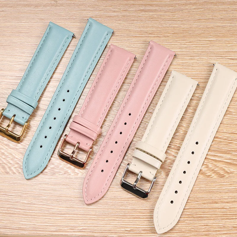 

Leather Bracelet Watchband for Garmin Vivomove HR/3/3S/Vivoactive 4/4S/3/Venu/Luxe/Style 2S Quick Release Watch Band