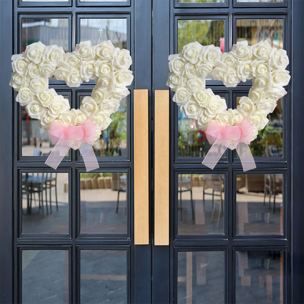 1PCS Hot-Sale Beautiful Valentine's Day Love Wreath Suitable For Wedding Birthday Anniversary Party Scene Decoration 35x32cm
1PCS Hot-Sale Beautiful Valentine's Day Love Wreath Suitable For Wedding Birthday Anniversary Party Scene Decoration 35x32cm