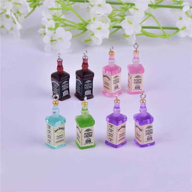 

10pcs New Kawaii Fruit Cartoon Charm Banana Cherry Strawberry Lemon Pendant DIY Jewelry Making Necklace Earring Bracelet