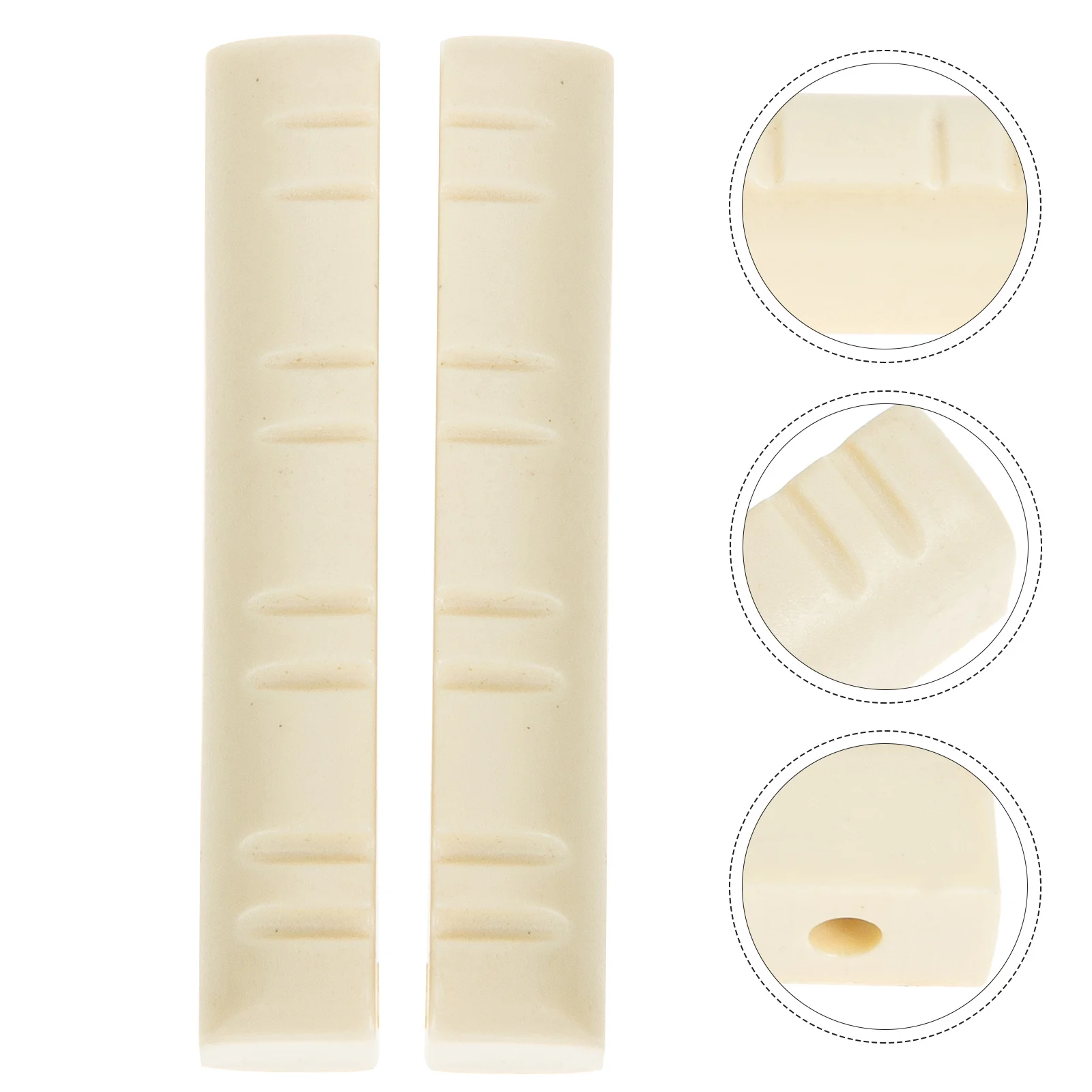 Mandolin Nut Instrument Replacement: 2pcs Durable String Nut Mandolin Bridge Saddle Musical Instrument Repair Accessories
Mandolin Nut Instrument Replacement: 2pcs Durable String Nut Mandolin Bridge Saddle Musical Instrument Repair Accessories