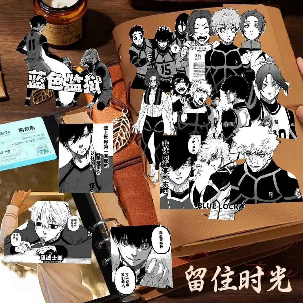 10/70Pcs Manga Black White BLUE LOCK Prison Anime Stickers Decor Suitcase Scrapbooking Laptop Stationery Comic Kid Toys Sticker
10/70Pcs Manga Black White BLUE LOCK Prison Anime Stickers Decor Suitcase Scrapbooking Laptop Stationery Comic Kid Toys Sticker