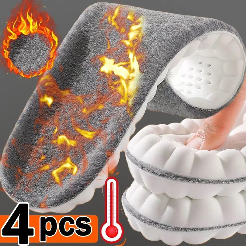 Winter Warm Self Heated Insole Unisex Thermal Thicken Plush Sports Shoe Sole Orthopedic Inserts Memory Foam Shock-absorbing Pads
Winter Warm Self Heated Insole Unisex Thermal Thicken Plush Sports Shoe Sole Orthopedic Inserts Memory Foam Shock-absorbing Pads