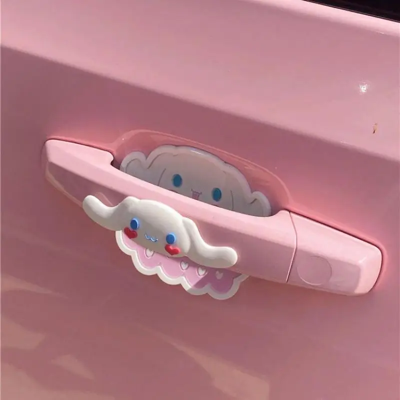 Kawaii Sanrios Series Anime Cinnamoroll Cartoon Car Door Handle Anti-Scratch Bumper Strip Cute Girl Heart Car Decorative Strip 
Kawaii Sanrios Series Anime Cinnamoroll Cartoon Car Door Handle Anti-Scratch Bumper Strip Cute Girl Heart Car Decorative Strip