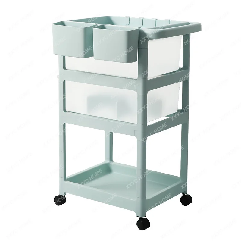 Shelf Baby Products Multilayer Mobile Storage Rack Newborn Simple Trolley Home Organizer Floor Shelf with Wheel Cloth Organizer
Shelf Baby Products Multilayer Mobile Storage Rack Newborn Simple Trolley Home Organizer Floor Shelf with Wheel Cloth Organizer