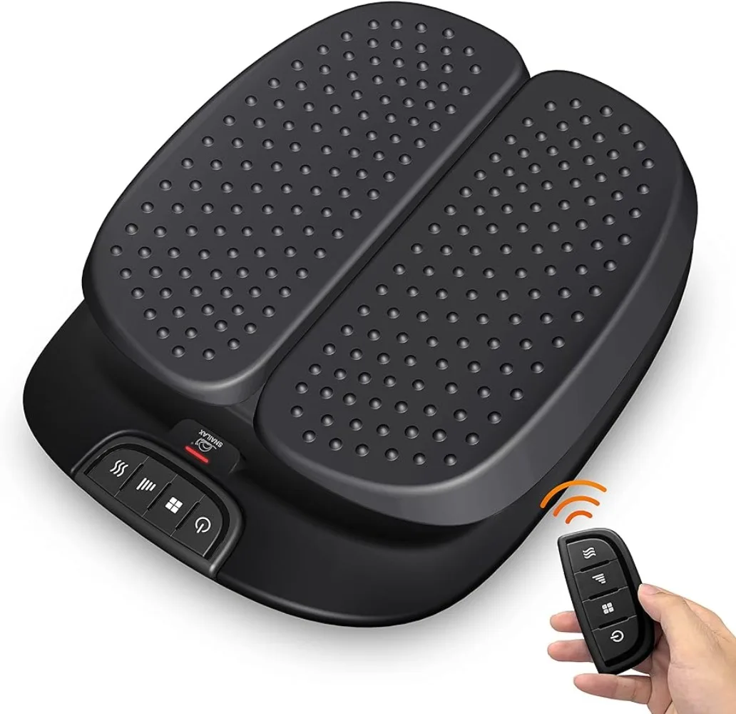 Snailax Foot Massager Machine with Heat,Remote Control,Adjustable Vibration Feet Massager Machine Increased Blood Circulation
Snailax Foot Massager Machine with Heat,Remote Control,Adjustable Vibration Feet Massager Machine Increased Blood Circulation