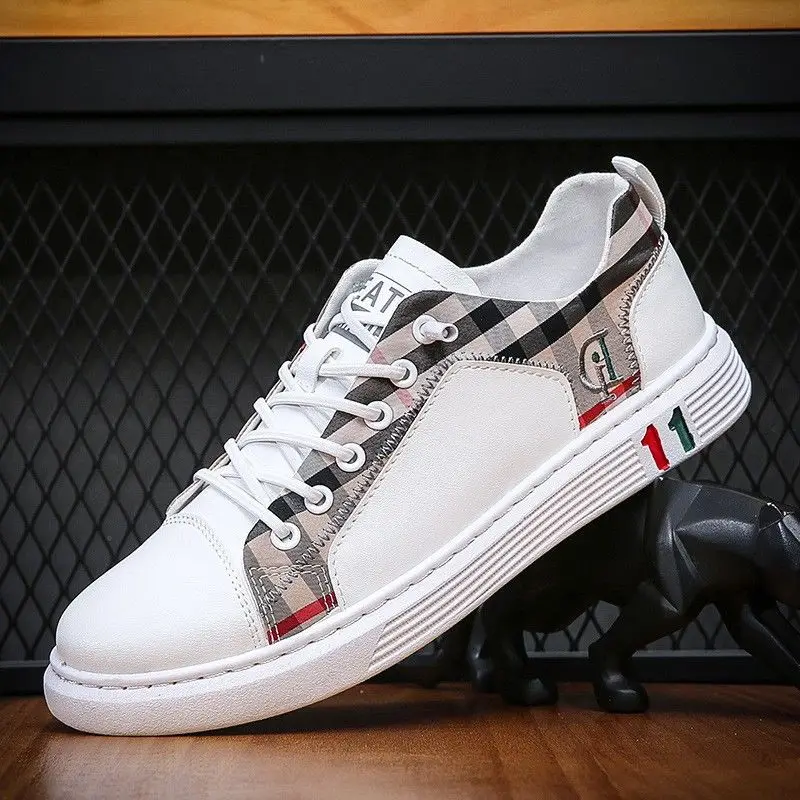 Shoes Men Luxury Brand Breathable Skateboard Shoes Mens Fashion Sneakers High Quality Casual Leather Male Trend 2023
Shoes Men Luxury Brand Breathable Skateboard Shoes Mens Fashion Sneakers High Quality Casual Leather Male Trend 2023