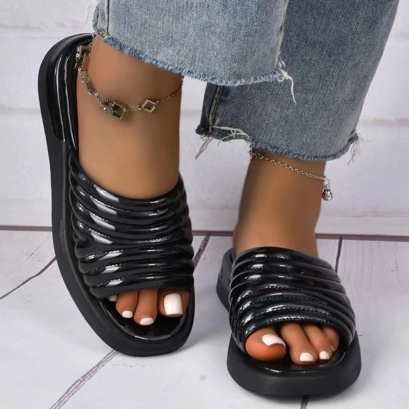 Summer Platform New Design Women's Outdoor Leisure Beach Shoes Thick Heel Sexy Open Toe Women's Slippers Women's Zapatos Mujer
Summer Platform New Design Women's Outdoor Leisure Beach Shoes Thick Heel Sexy Open Toe Women's Slippers Women's Zapatos Mujer