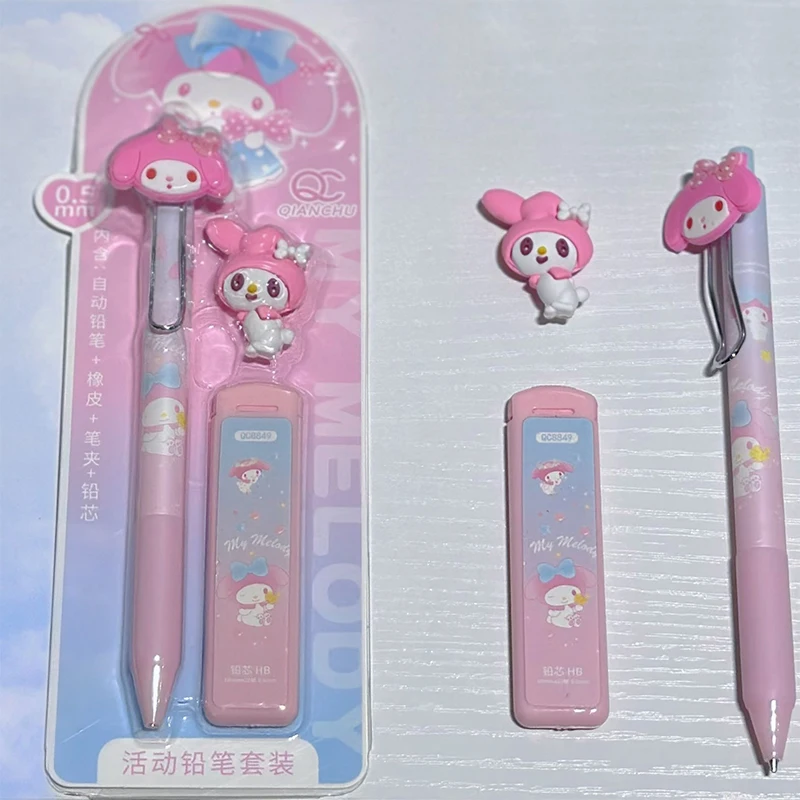 1 Набор Sanrio Melody Kuromi Cinnamoroll почтовый механический карандаш 0,5 мм пресс-Карандаши Канцелярские Принадлежности для офиса студентов детские подарки
1 Набор Sanrio Melody Kuromi Cinnamoroll почтовый механический карандаш 0,5 мм пресс-Карандаши Канцелярские Принадлежности для офиса студентов детские подарки
