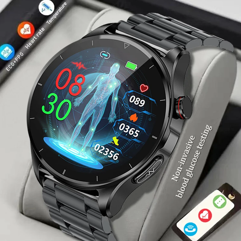 2023 New Blood Glucose ECG Smart Watch Men Multifunctional Sports Healthy Blood Pressure Temperature Detection Call Smartwatch
2023 New Blood Glucose ECG Smart Watch Men Multifunctional Sports Healthy Blood Pressure Temperature Detection Call Smartwatch