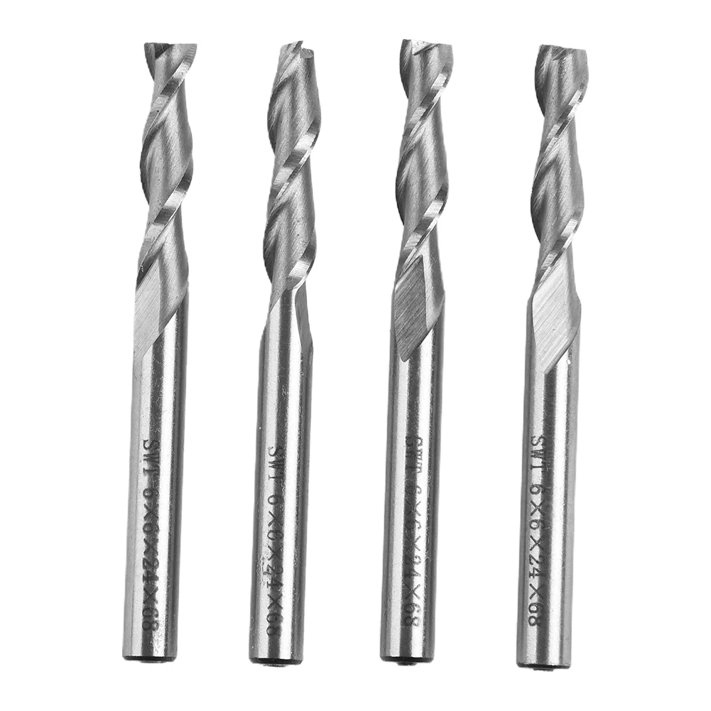Milling cutter Milling Cutter High Hardness HSS Double Flute Spiral Bits for CNC and Precision Metal Parts 4pcs
Milling cutter Milling Cutter High Hardness HSS Double Flute Spiral Bits for CNC and Precision Metal Parts 4pcs