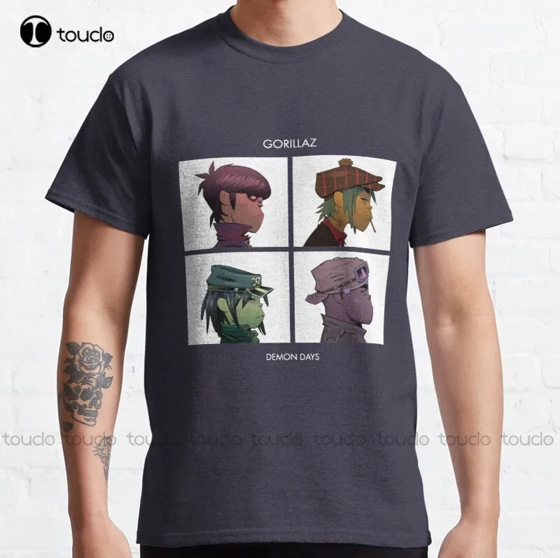 New Demon Days Classic T-Shirt Red Shirts For Women Cotton Tee Shirt Xs-5Xl Unisex Fashion Funny Harajuku Streetwear Tshirt
New Demon Days Classic T-Shirt Red Shirts For Women Cotton Tee Shirt Xs-5Xl Unisex Fashion Funny Harajuku Streetwear Tshirt