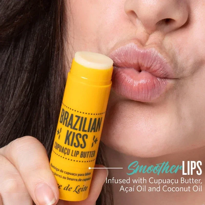 

Brazilian Kiss Moisturize Lip Care Balm Nourish Long-Lasting Hydration Gel Jelly Lip Natural Reduce Lip Lines Woman Cosmetics