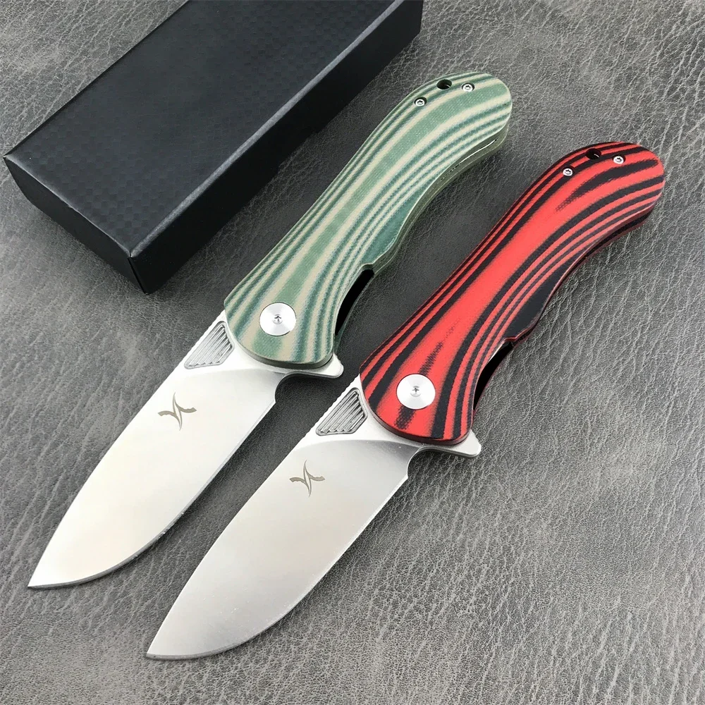 New Bearing Flipper Assisted Folding Pocket Knives 8Cr13Mov Blade G10 Handle Tactical Hunting Knife Outdoor Camping EDC Tool
New Bearing Flipper Assisted Folding Pocket Knives 8Cr13Mov Blade G10 Handle Tactical Hunting Knife Outdoor Camping EDC Tool