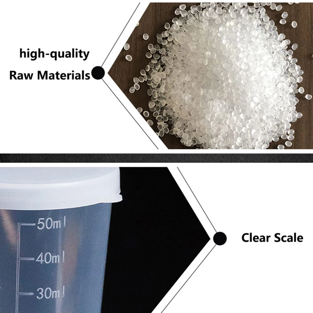 10pcs Medicine Measuring Cup With White Lids Cap Container Kitchen Tools And Gadgets 50ml Transparent For Kitchen Or Laboratory
10pcs Medicine Measuring Cup With White Lids Cap Container Kitchen Tools And Gadgets 50ml Transparent For Kitchen Or Laboratory