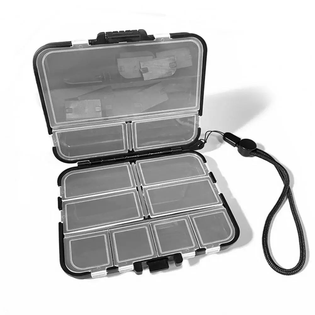 Fishing Lure Case Exquisite Wear-resistant Plastic 16 Grids Fish Bait Container Fishing Tackle Case Home Supplies
Fishing Lure Case Exquisite Wear-resistant Plastic 16 Grids Fish Bait Container Fishing Tackle Case Home Supplies