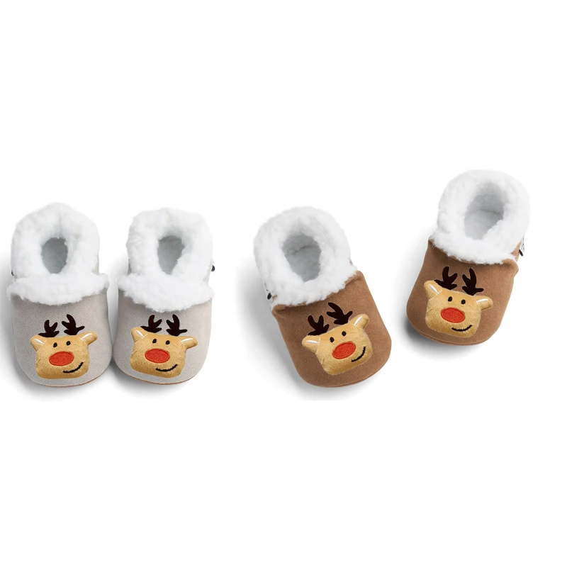 Toddler Winter Plush Baby Shoes Santa Claus Snowman Elk Soft Sole Non-Slip Walking Shoes Flats Soft Soled Toddler Shoes
Toddler Winter Plush Baby Shoes Santa Claus Snowman Elk Soft Sole Non-Slip Walking Shoes Flats Soft Soled Toddler Shoes