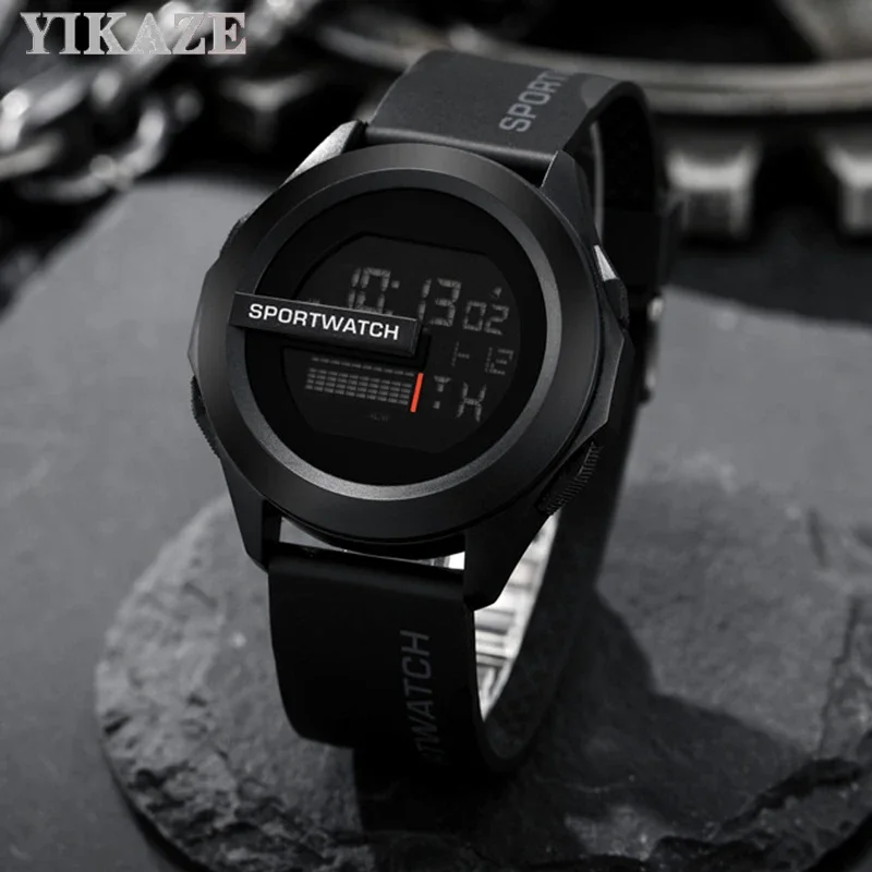 Men Sport Watches LED Digital Clock Luminous Multi-Functional Rubber Man Fitnes Athlete Timekeeping Waterproof Electronic Watch
Men Sport Watches LED Digital Clock Luminous Multi-Functional Rubber Man Fitnes Athlete Timekeeping Waterproof Electronic Watch