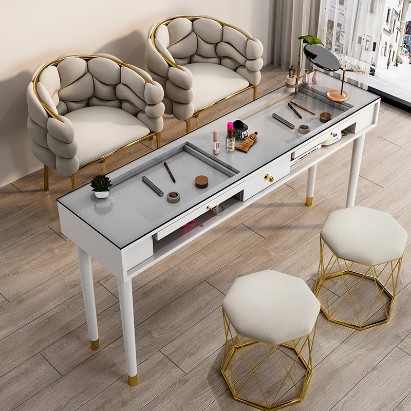 Accessories Kawaii Nail Table Desk Workstation Vacuum Makeup Nail Table Designer Cleaner Tavolo Per Unghie Salon Furniture
Accessories Kawaii Nail Table Desk Workstation Vacuum Makeup Nail Table Designer Cleaner Tavolo Per Unghie Salon Furniture
