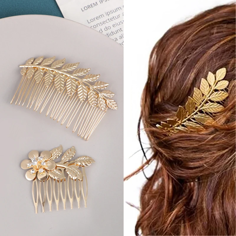 Wedding Hair Accessories Leaf Hair Clips For Women Fashion Crystal Headdress Hairpin Crystal Hair Combs Girls Jewelry Gift
Wedding Hair Accessories Leaf Hair Clips For Women Fashion Crystal Headdress Hairpin Crystal Hair Combs Girls Jewelry Gift