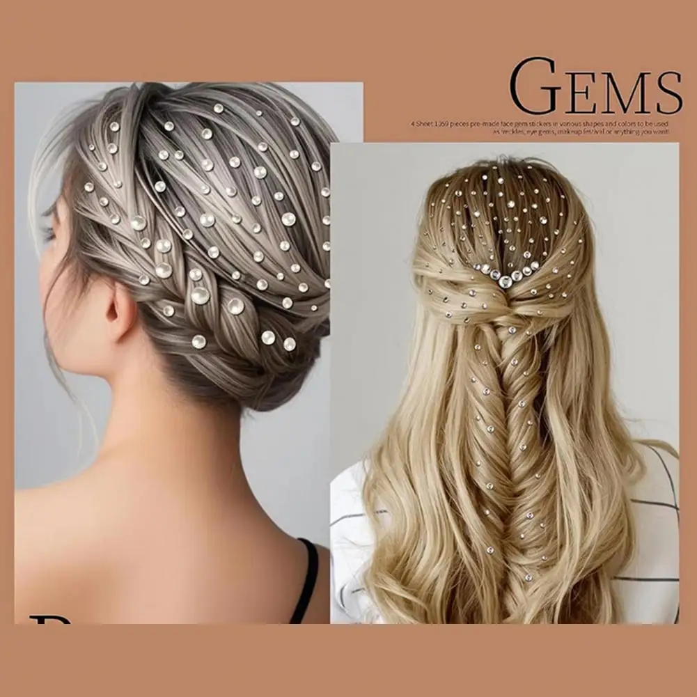 Dust-proof Faux Diamond Stickers Self-adhesive Faux Diamond Stickers Rhinestone Stickers Shiny Faux Diamond Decorations for Hair
Dust-proof Faux Diamond Stickers Self-adhesive Faux Diamond Stickers Rhinestone Stickers Shiny Faux Diamond Decorations for Hair