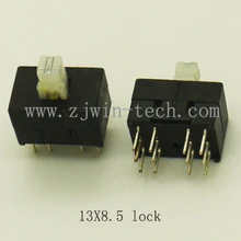 10PCS 13MM*8.5MM momentary self-locking Push button switch 12pin DIP tact switch
10PCS 13MM*8.5MM momentary self-locking Push button switch 12pin DIP tact switch