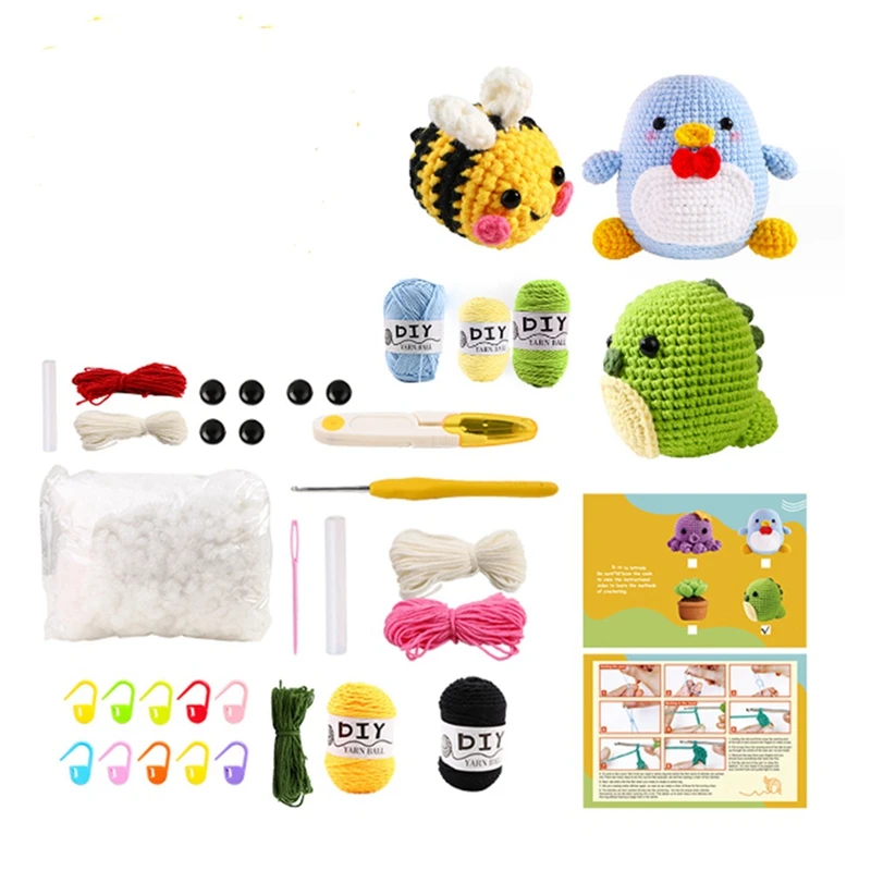 Beginner Crochet Kit Crochet Startr Kit With Instruction Tutorials Video Tutorials Yarn Hook Needles
Beginner Crochet Kit Crochet Startr Kit With Instruction Tutorials Video Tutorials Yarn Hook Needles