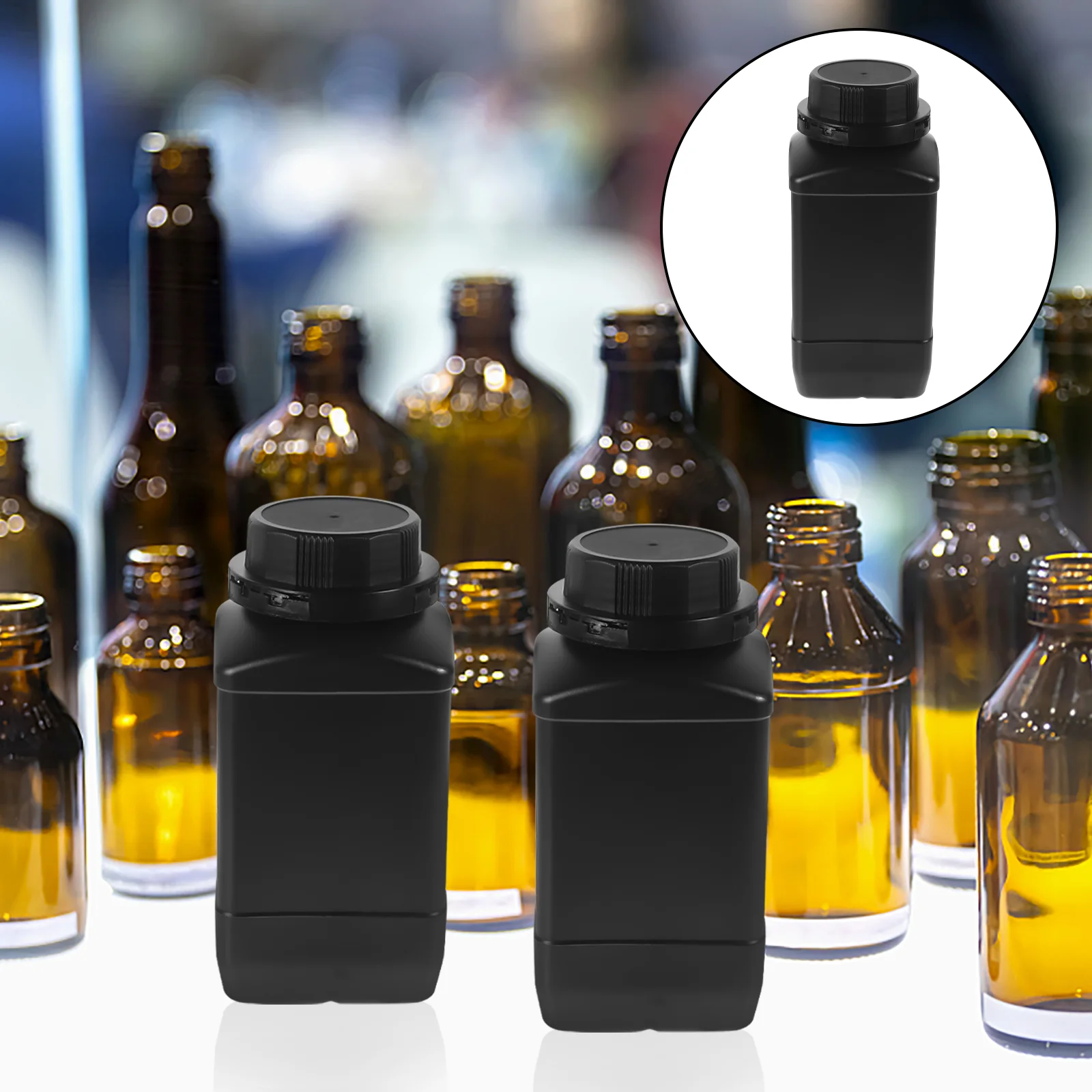 Big Mouth Square Bottle Glass Containers Laboratory Reagent Chemical Sample Sealing Liquid Storage Wide Mouth Bottle
Big Mouth Square Bottle Glass Containers Laboratory Reagent Chemical Sample Sealing Liquid Storage Wide Mouth Bottle