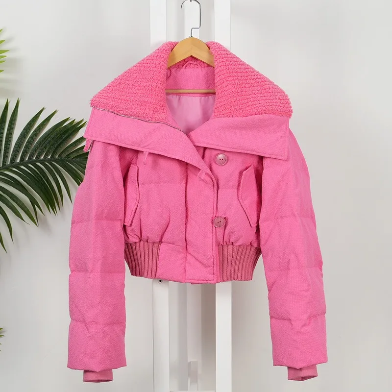 2023 New Winter Women Luxury Design Warm Puffer Jacket Female 90% White Duck Down Coats Korean Fashion Slim V-neck Snow Outwear
2023 New Winter Women Luxury Design Warm Puffer Jacket Female 90% White Duck Down Coats Korean Fashion Slim V-neck Snow Outwear