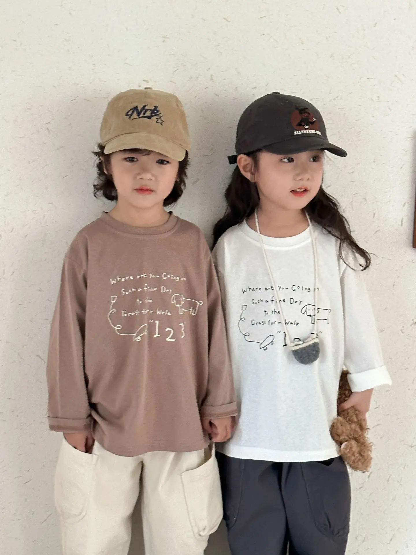 2025 Spring New Children Long Sleeve T Shirts Letter Print Girls Cotton Casual Tees Boys Versatile Bottoming Shirts Kids Clothes 20 Sc1e2b51b84694e27a2f7de0a99078df6m