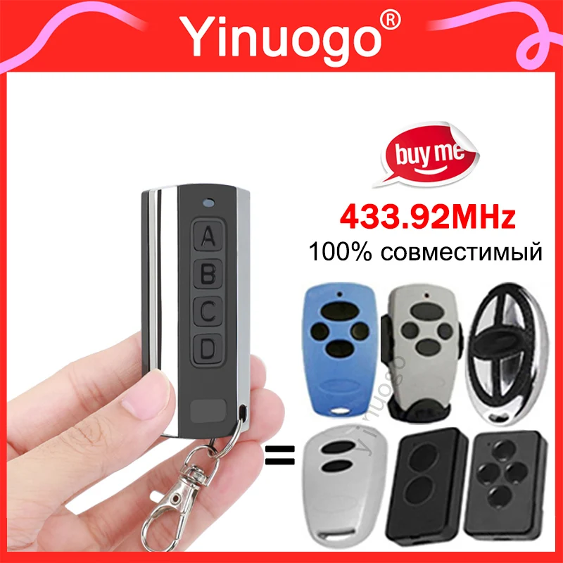 Для DOORHAN TRANSMITTER 2 4-PRO пульт дистанционного управления гаражной дверью 433 МГц, динамический код
Для DOORHAN TRANSMITTER 2 4-PRO пульт дистанционного управления гаражной дверью 433 МГц, динамический код